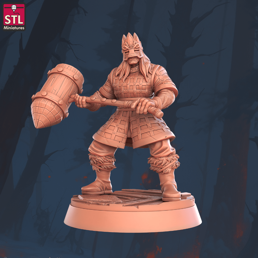 STL-Miniatures: Thorgrim (Conan the Barbarian)
