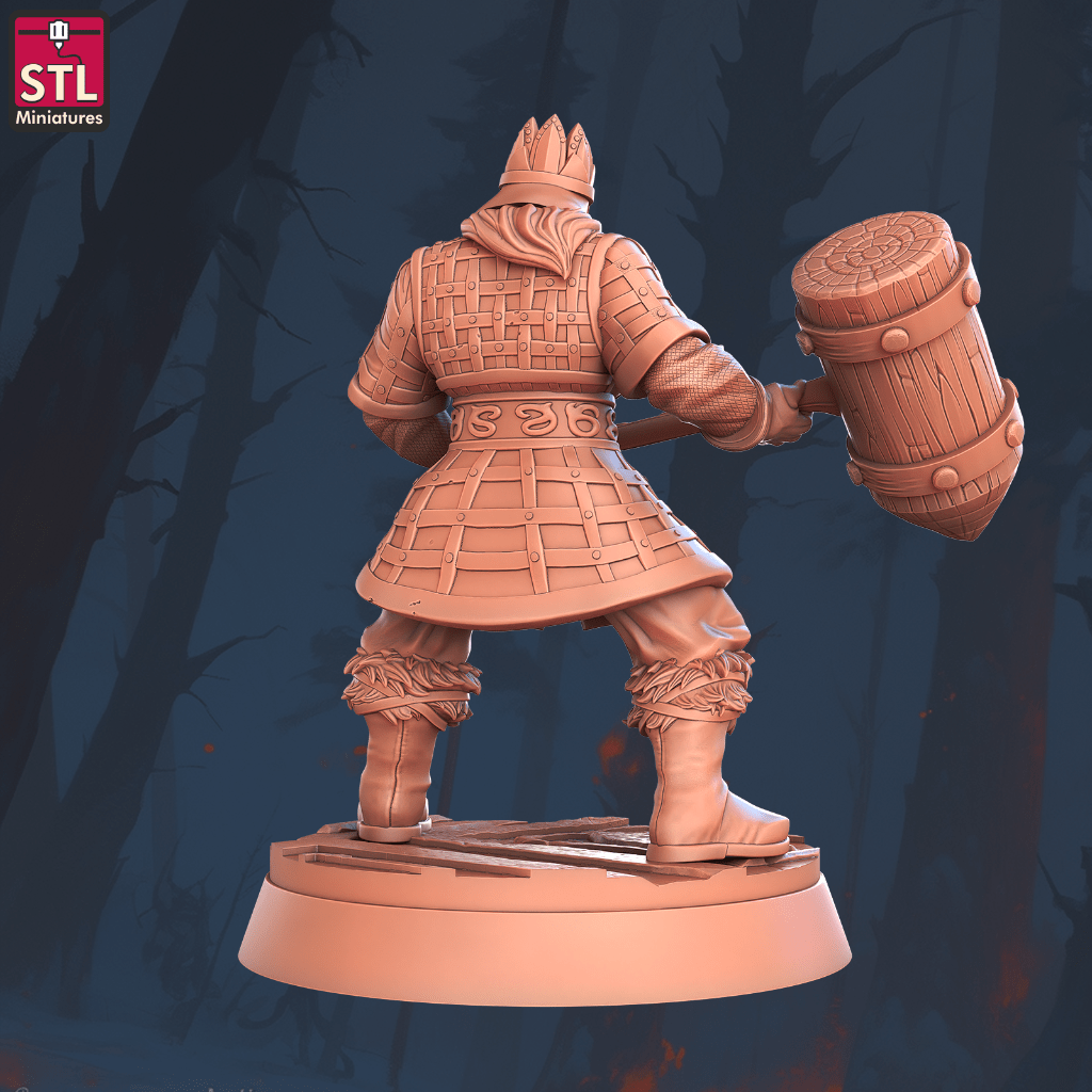 STL-Miniatures: Thorgrim (Conan the Barbarian) - Image 3