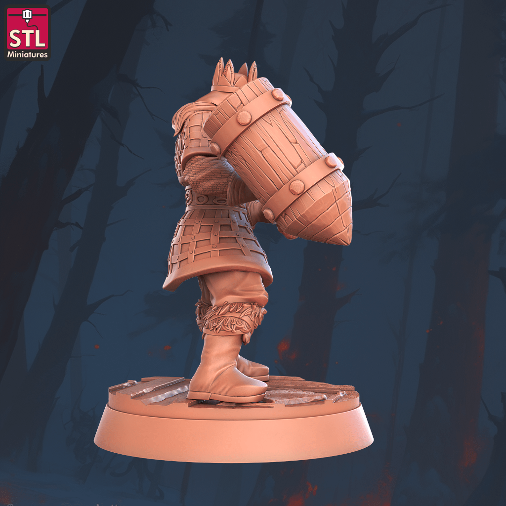 STL-Miniatures: Thorgrim (Conan the Barbarian) - Image 2