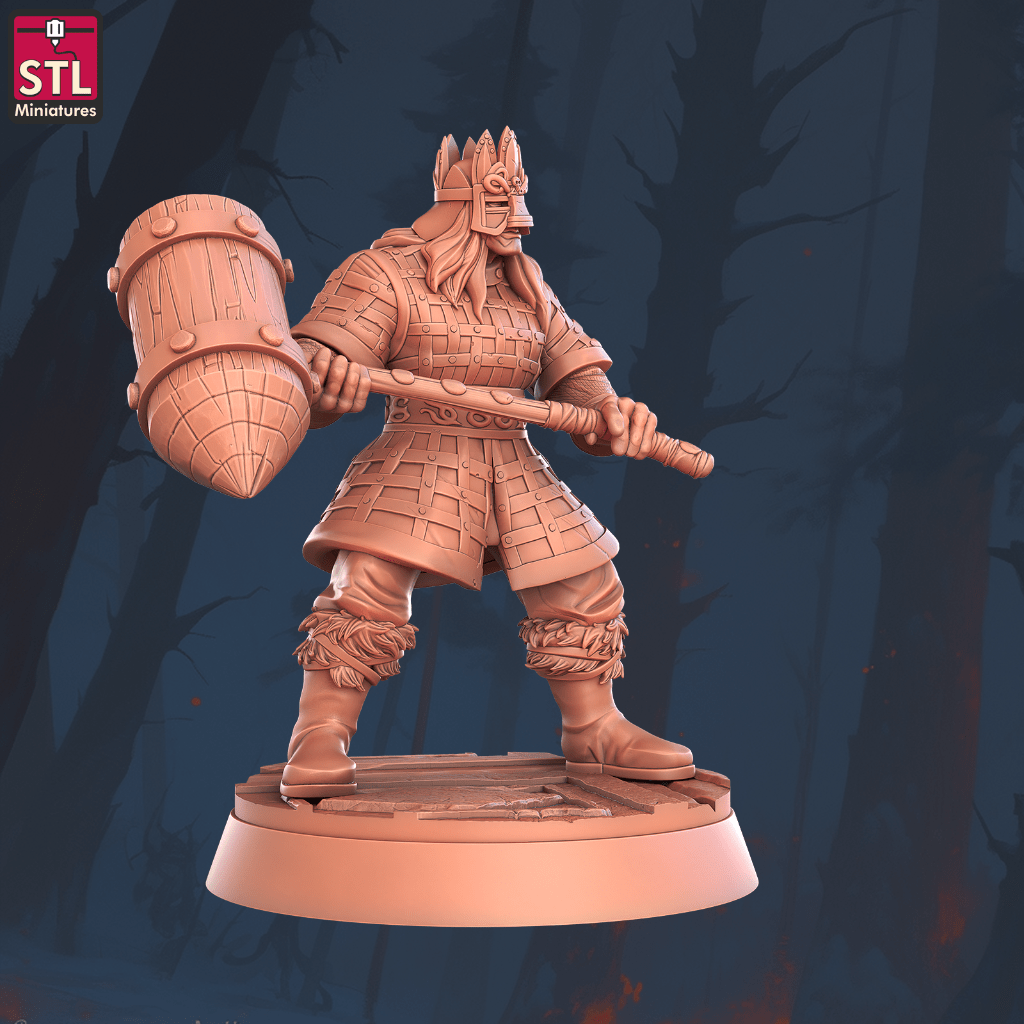 STL-Miniatures: Thorgrim (Conan the Barbarian) - Image 6
