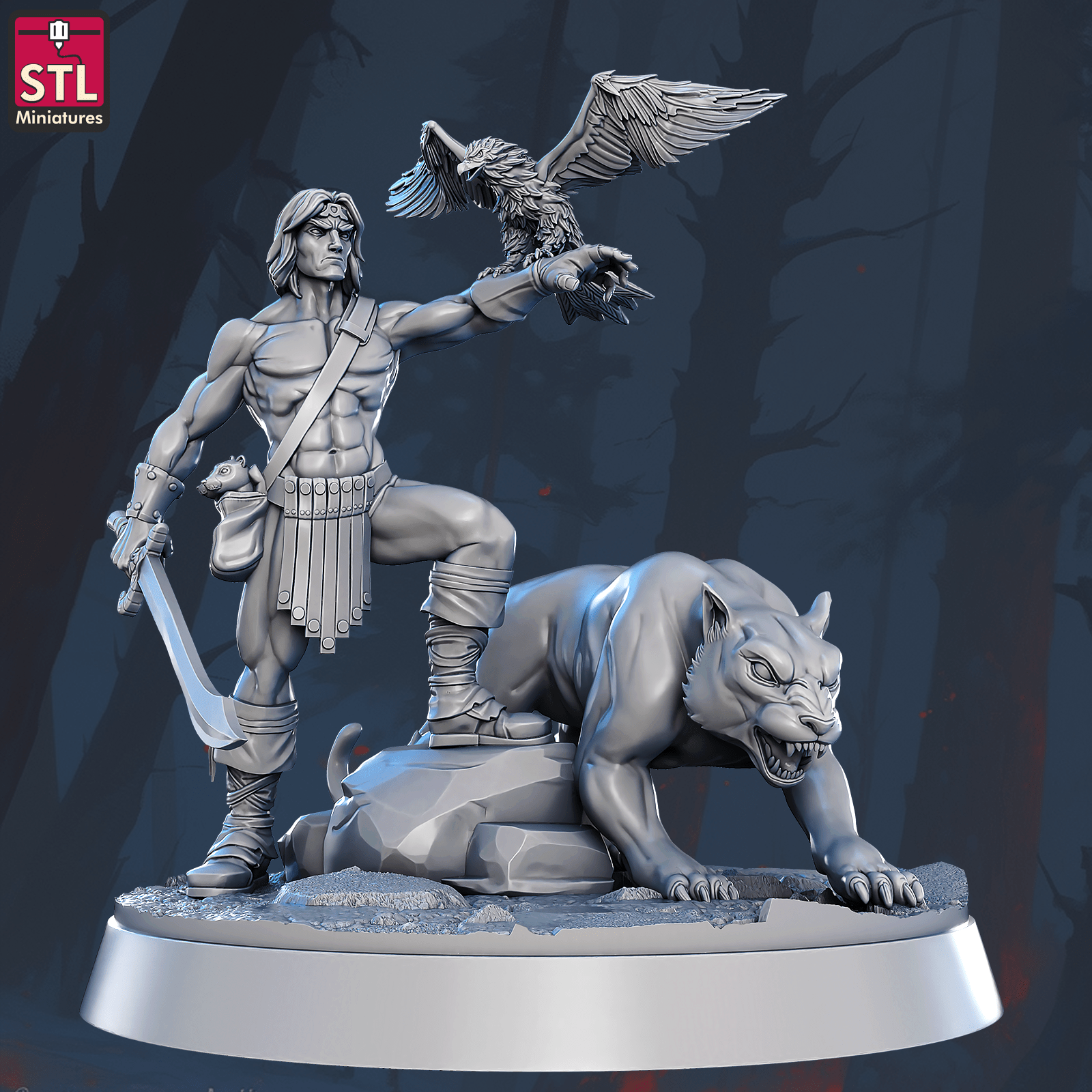 STL-Miniatures: Beastmaster Movie Set (3) – Bild 2