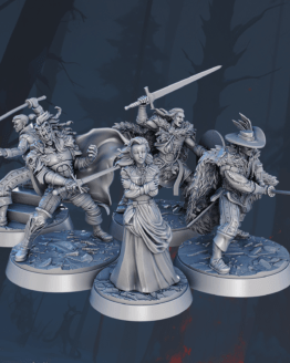 STL-Miniatures: Highlander Movie Set (5)
