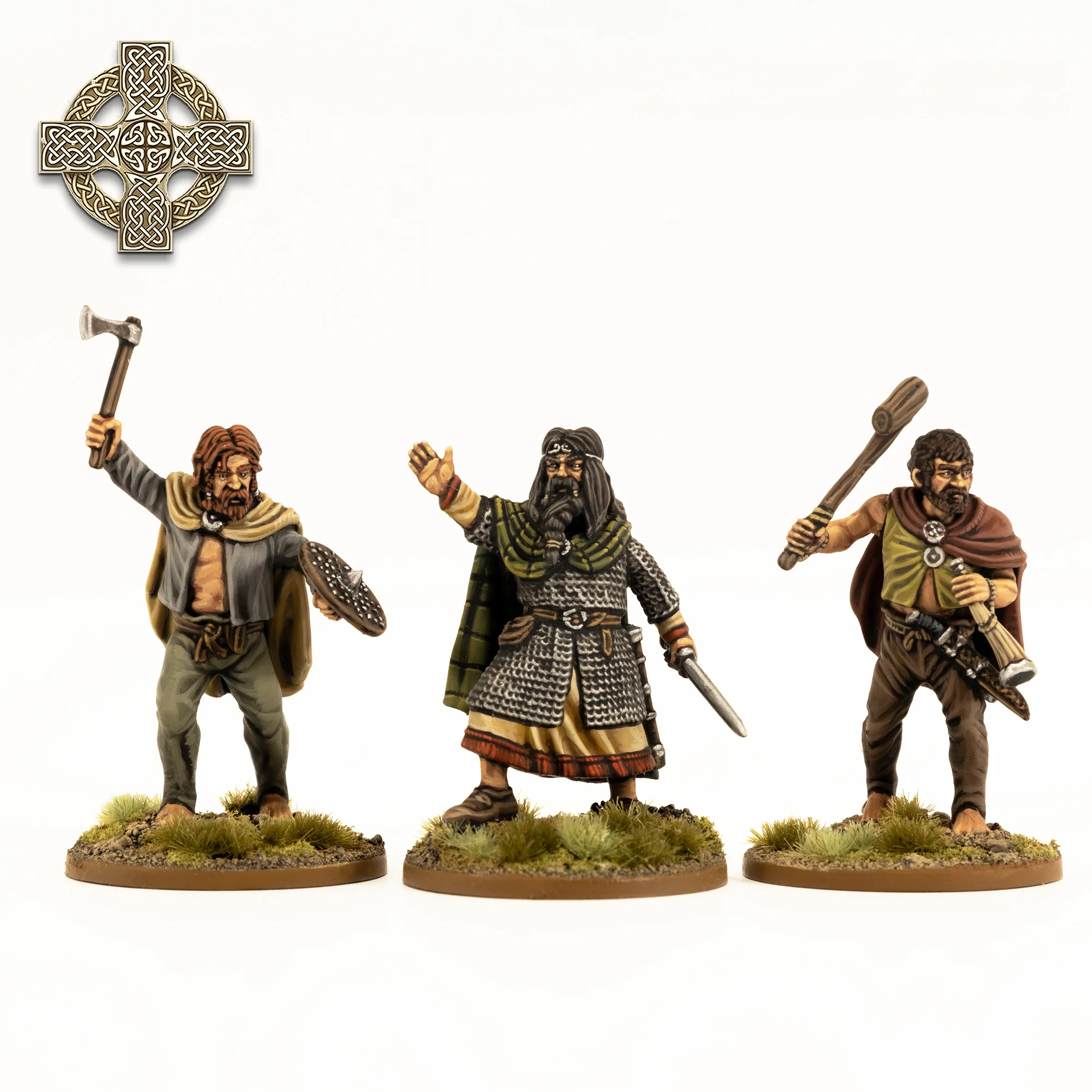 Victrix Miniatures: Dark Age Irish & Dogs (34 Warriors & 8 Dogs) - Image 3