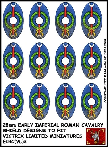 Early Imperial Roman Cavalry Shield Designs 3 (Victrix)
