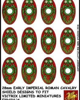 Early Imperial Roman Cavalry Shield Designs 4 (Victrix)