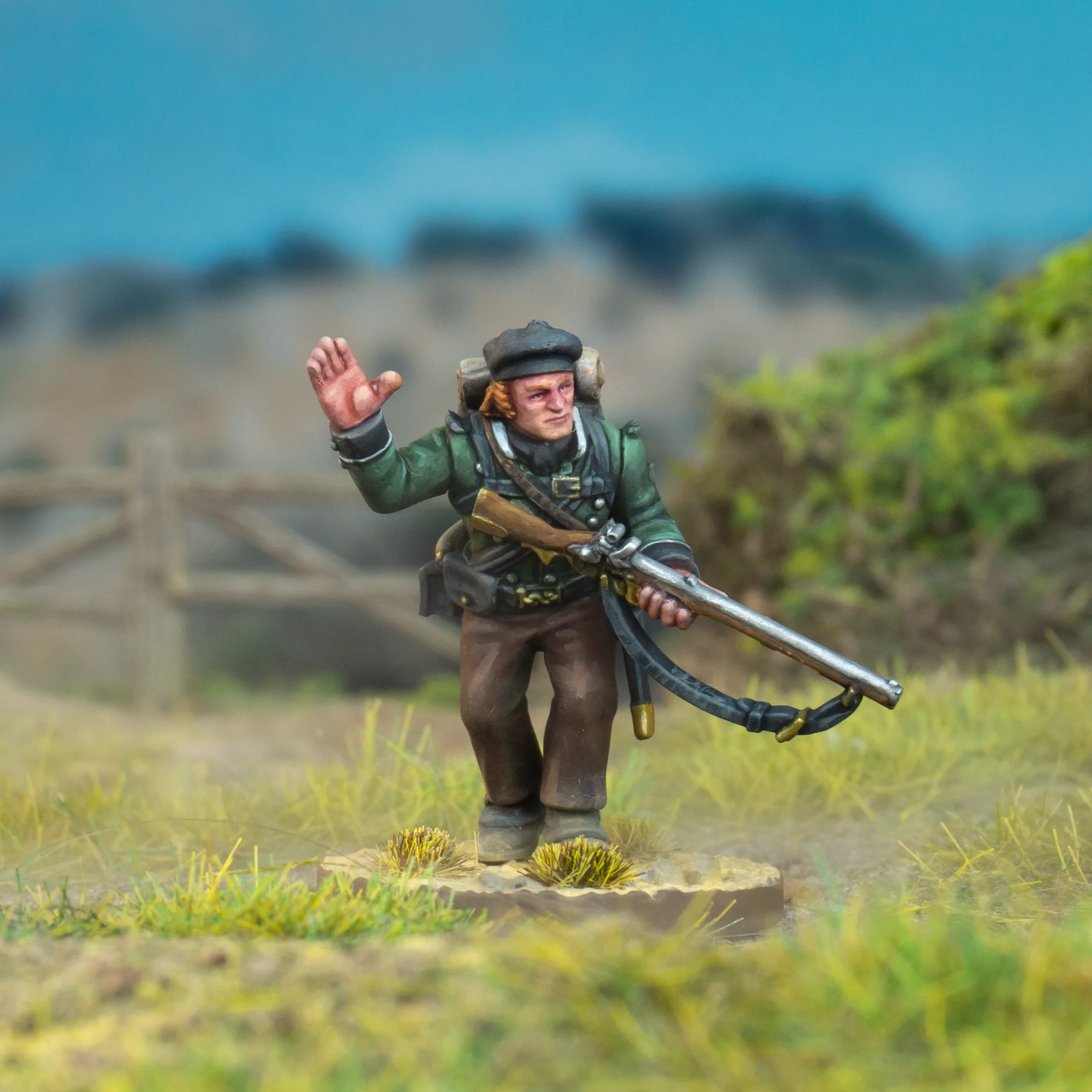 Wargames Atlantic: Rifleman Harris 1809 (54mm & 28mm) - Image 3