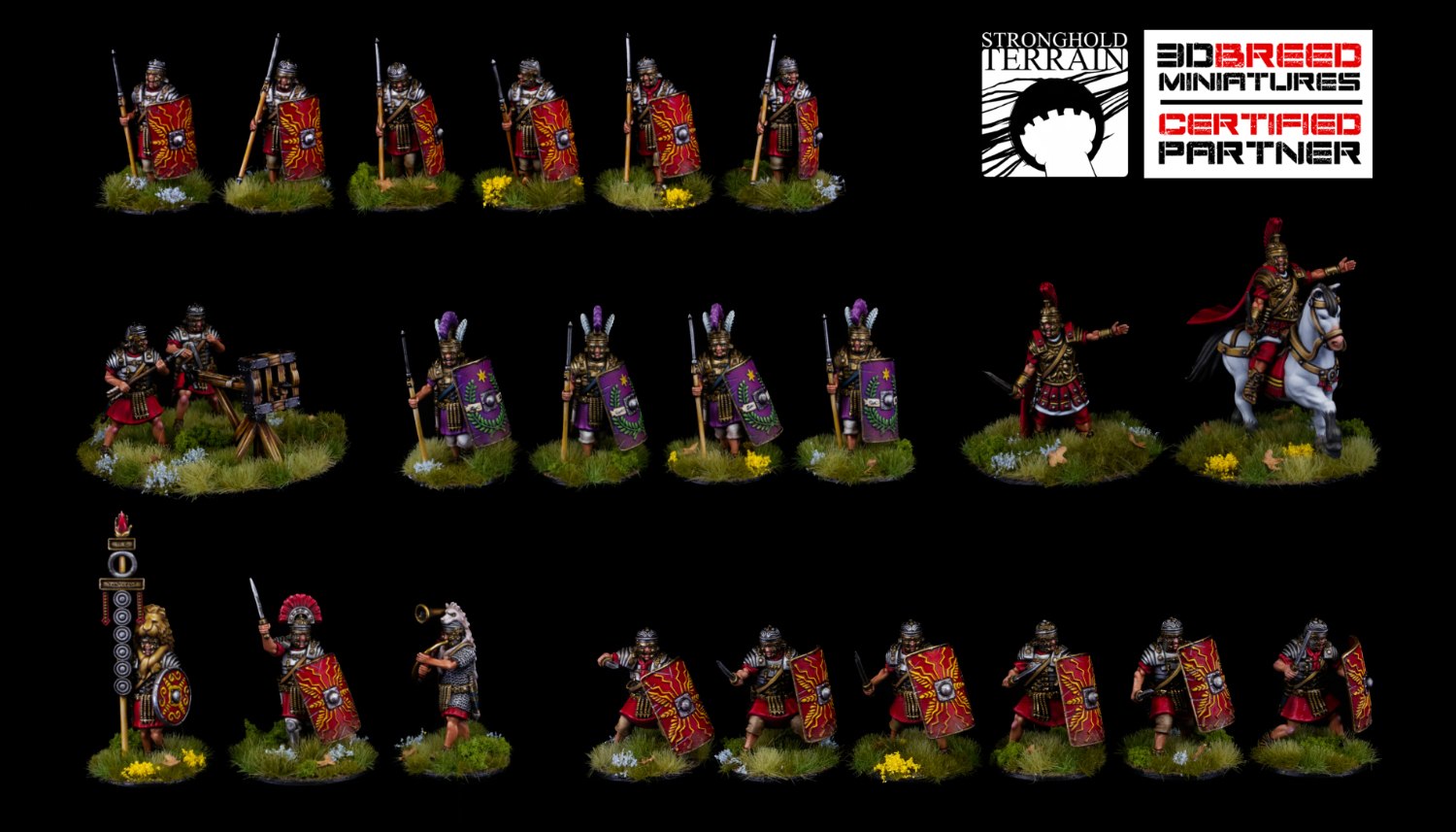 3DBreed - Imperial Romans - 4 Point Army (24)