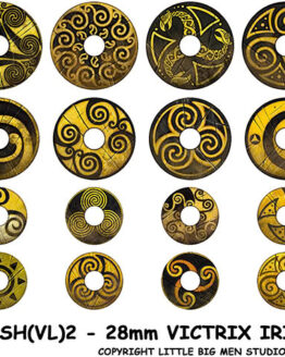 Irish Shield Designs 2 (Victrix) PRE-CUT