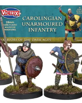 Victrix Miniatures: Carolingian Franks Unarmoured Infantry (36)